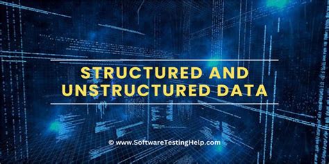 Main Difference Between Structured And Unstructured Data