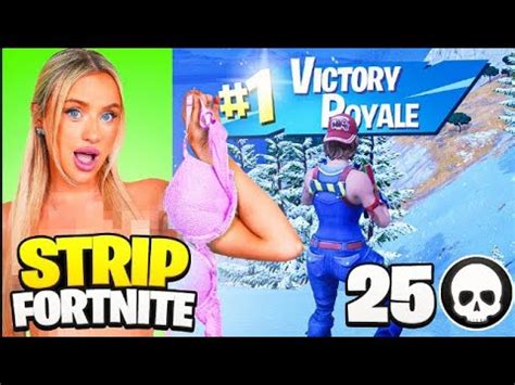 1 KILL REMOVE 1 CLOTHING PIECE ON FORTNITE Harriet Parkes Ft