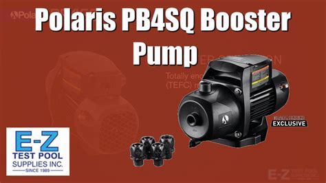 Polaris Pb4sq Booster Pump Youtube