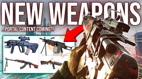 Battlefield News New Weapons Found For Bf Portal