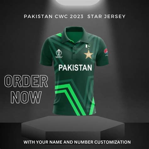 Pakistan Cricket Team ICC World Cup 2023 Original Jersey - Sports N Sports