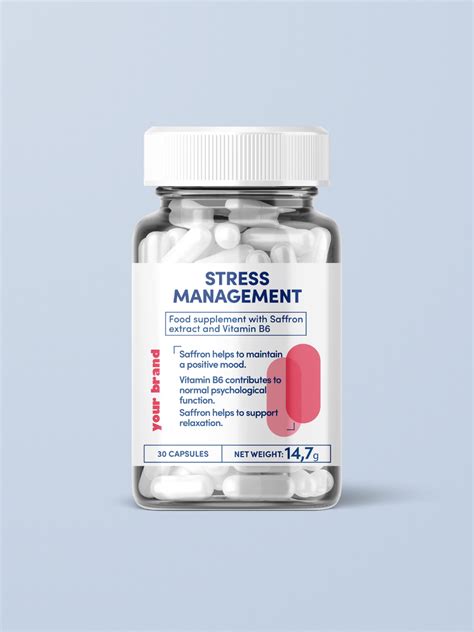 Stress Management Capsules Private Label