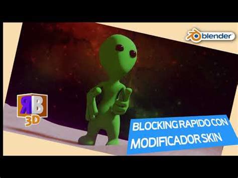 Modelando Con El Modificador Skin En Blender Youtube