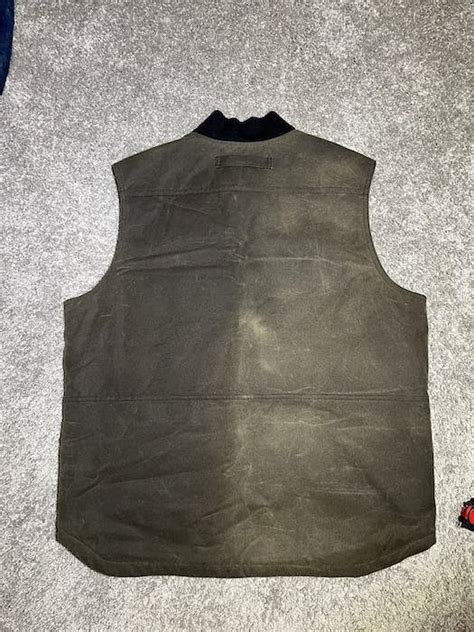 Filson Filson Waxed Canvas Vest Grailed