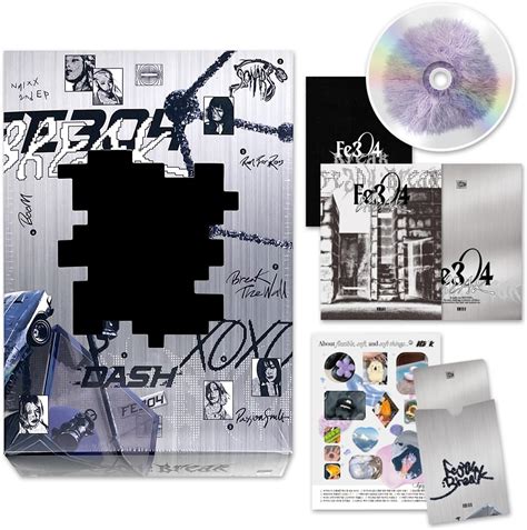Nmixx 2nd Ep Out Box Hidden Helper Key Ring Postcard Lyric Book