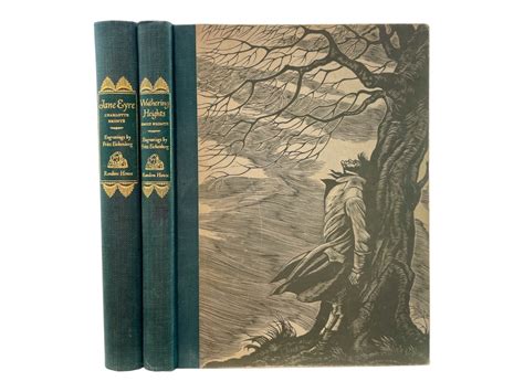 Jane Eyre And Wuthering Heights Set Vintage 2 Volume Set Random House