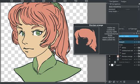 Krita Hair Tutorial : If you want to see more.