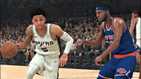 NBA 2K20 Gameplay San Antonio Spurs Vs New York Knicks NBA 2K20 PS4