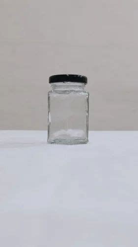 100 Ml Hexagon Glass Jar At Rs 10 Piece Firozabad ID 26665661530