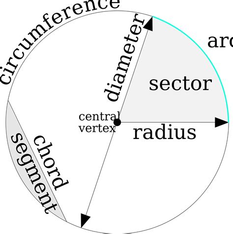 Parts Of The Circle Física E Matemática Ensino De Matemática Sobre