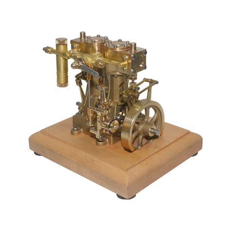 Two Cylinders Double Action Hobby Steam Engine Live Steam Stirlingkit