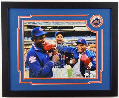 Mike Tyson Dwight Doc Gooden Darryl Strawberry Signed X