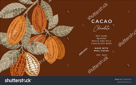 5 319 imágenes de Vector frutos de cacao y arbol Imágenes fotos y