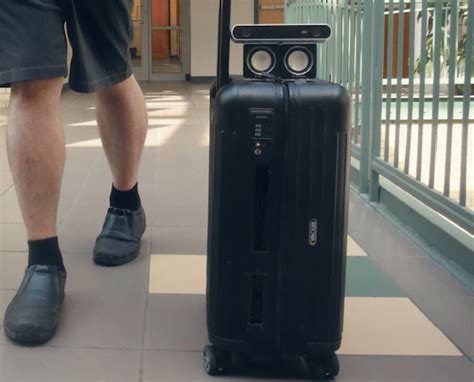 Smart Suitcase Developed For Navigation By Vision Impaired - Airport X