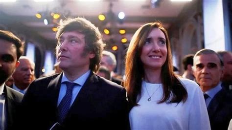 Javier Milei Y Victoria Villarruel Con Agendas Paralelas El De Abril