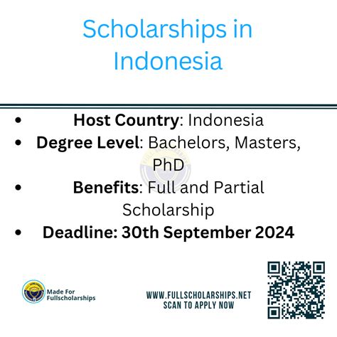 Indonesia Scholarships Applications Are Open For The UNS Scholarship