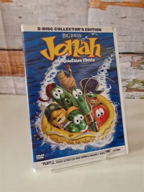 VEGGIETALES MOVIE JONAH 2 Disc Collectors Edition Jonah And The Whale