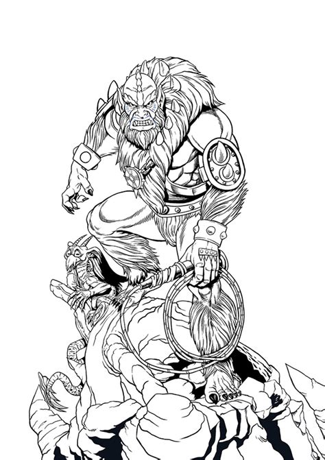 Beast Man On Behance