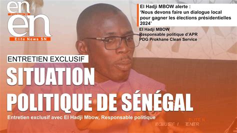 Elite News Sn Frustration Des Membres De L Apr Contre Amadou Ba El