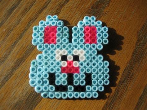 Perler Beads Bunny Rabbit Perler Beads Perler Bead Patterns Beading Patterns