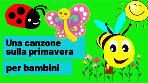 Canzone Sulla Primavera Per Bambini Youtube