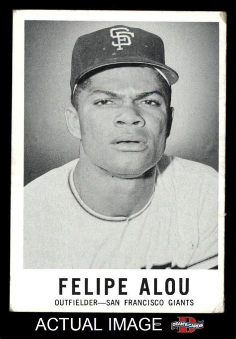 Baseball Trading Cards 1963 Topps #270 Felipe Alou San Francisco Giants ...