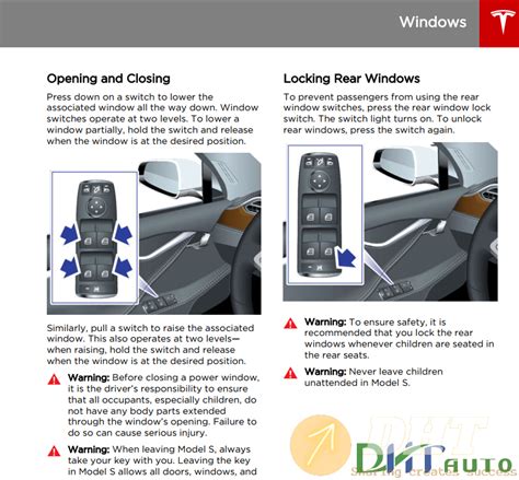 Tesla S Owners Manual Automotive Software Repair Manuals Coding