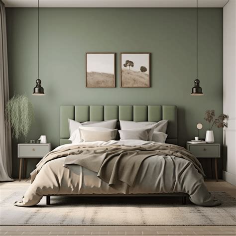 Chambre Vert Sauge Id Es Tendances Et D Co Copier Bedroom