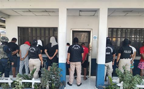 Aprehenden A 9 Personas Vinculadas Al Pandillerismo En Santa Ana Y