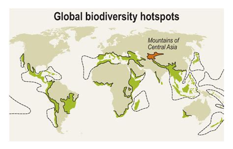 Biodiversity Hotspots Map