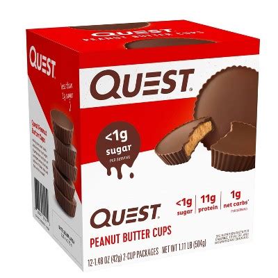 Quest Nutrition Peanut Butter Cups Oz Ct Target