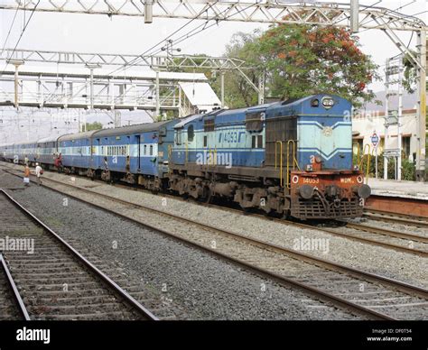 Rural Railway Station India Stock Photo Alamy