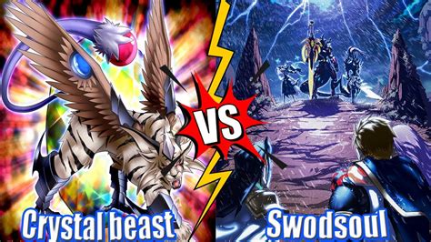 Crystal Beast Vs Swordsoul High Rated Db Yu Gi Oh Youtube