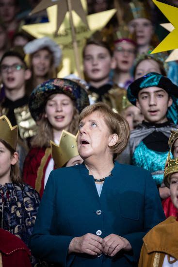 Angela Merkel Children During Welcome Reception Editorial Stock Photo ...