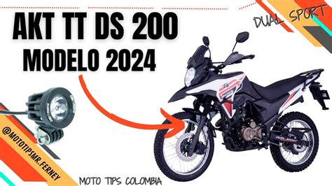 Akt TT DS 200 Modelo 2024 Nuevas Novedades En Este Modelo YouTube