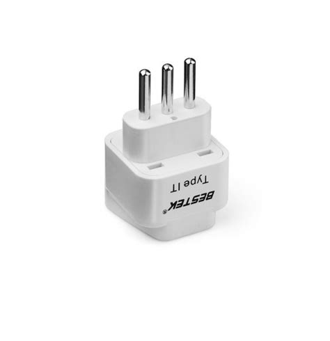 Grounded Universal Travel Plug Adapter For Italyuruguay 3 Pack