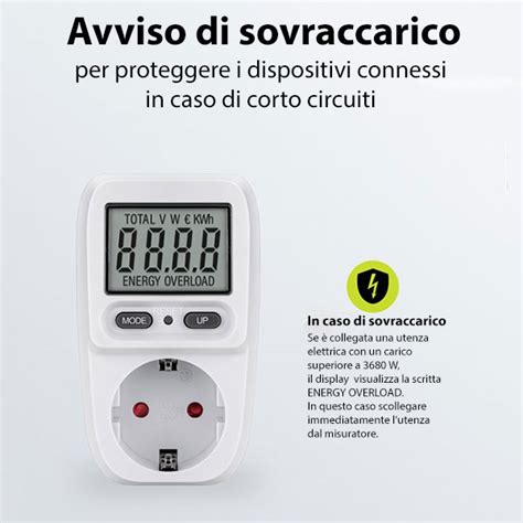 Misuratore Di Consumo Di Energia Elettrica