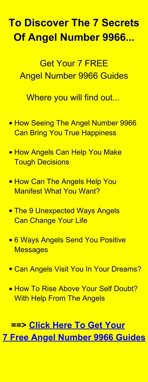 9966 Angel Number — What Seeing This Number Means For You? | Medium