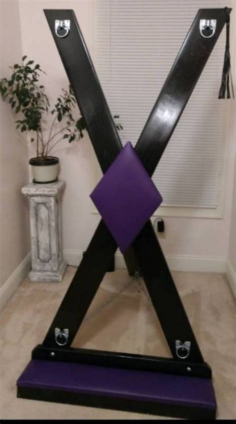 Portable St Andrews Cross Bdsm Etsy