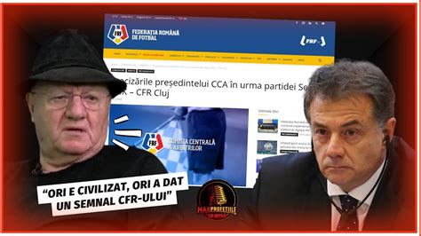 Mitica Dragomir VERDICT Dupa COMUNICATUL Lui Vassaras Sepsi CFR