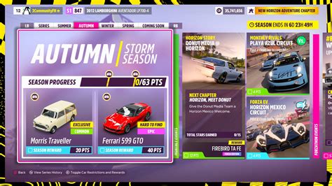 Forza Horizon Series Festival Playlist Events And Rewards Revealed