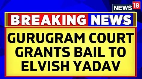 Elvish Yadav Case Gurugram Court Grants Bail To Bigg Boss OTT 2