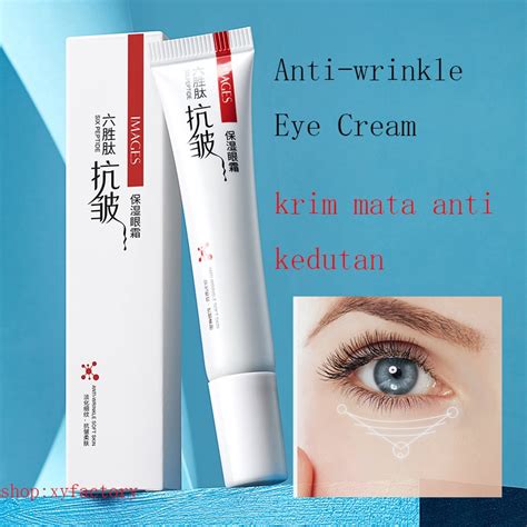 Image Beauty Hexapeptide Anti Wrinkle Moisturizing Eye Cream Care For Bags Improve Refreshing