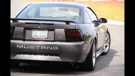 2003 Mustang V6 Flowmaster Exhaust Youtube