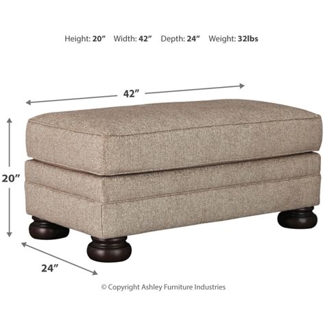oversized loveseat  ottoman  andres lowe blog