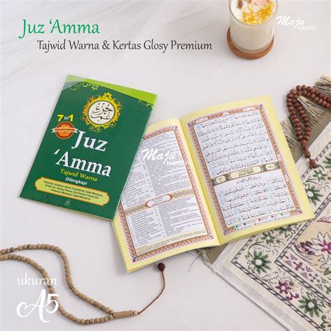 Jual Juz Amma Latin Terjemah Tajwid Warna Full Colour Kertas Glosy