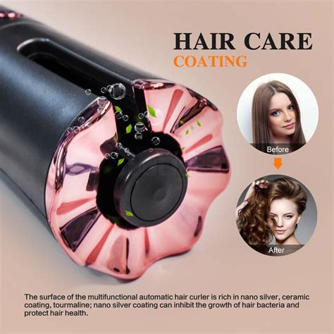 2021 Portable Usb Electric Wireless Automatic Rotating Cordless Hair Curler China Hair Curler