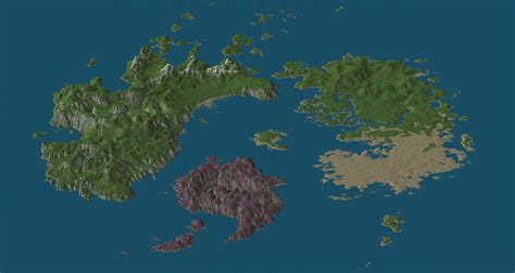 Worldpainter Map By Tesla91 On Deviantart