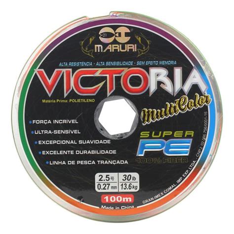 Linha Victoria X M Multicolor Mm Lb Papasiri