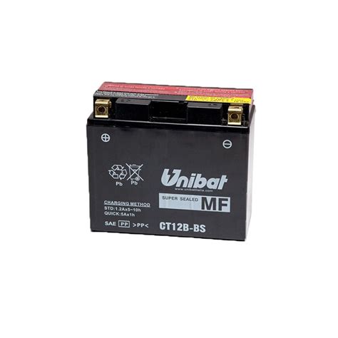 BATERIA YT12B-4 YT12B-BS UNIBAT
